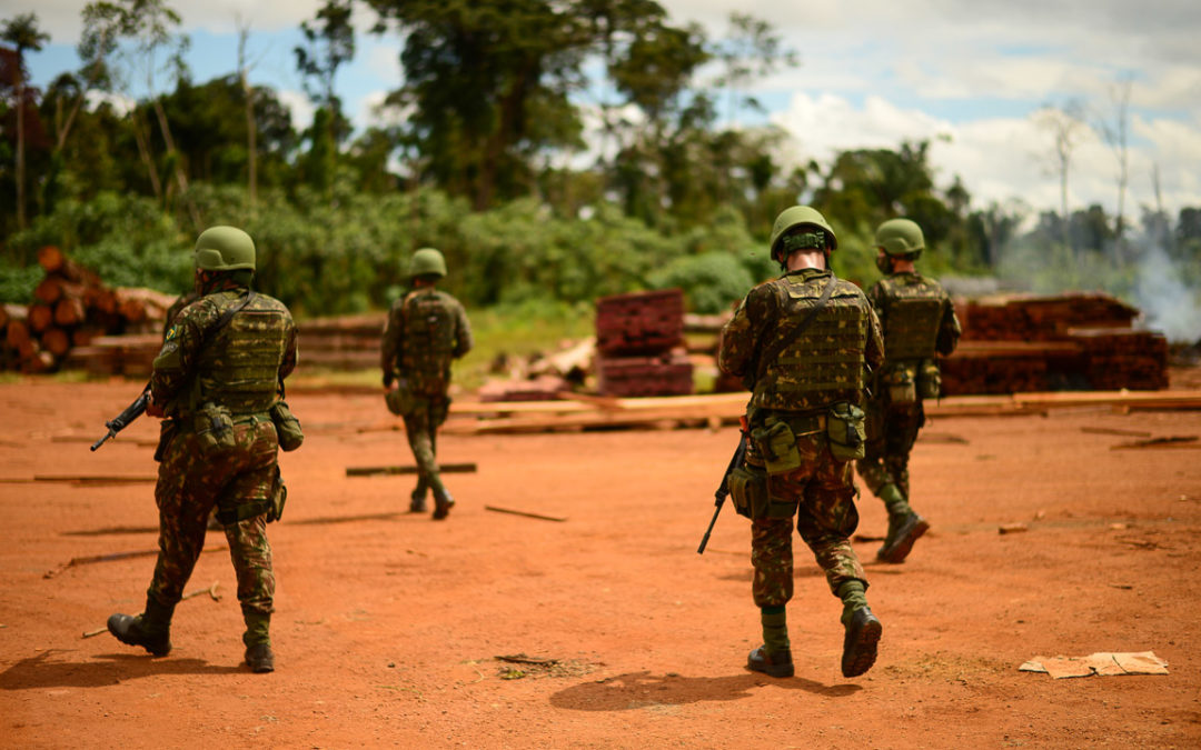 Forças Armadas voltam a atuar na defesa da Amazônia