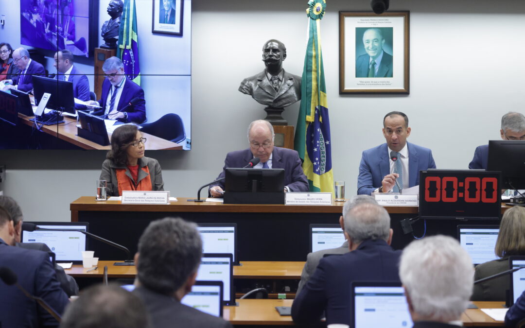 Chanceler defende Política Externa Brasileira